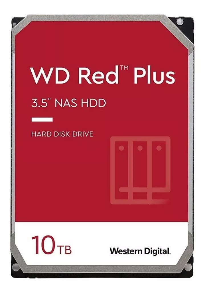 DD WD NUEVO NAS 10TB 3.5" RED PLUS WD101EFBX 11M DE GARANTIA