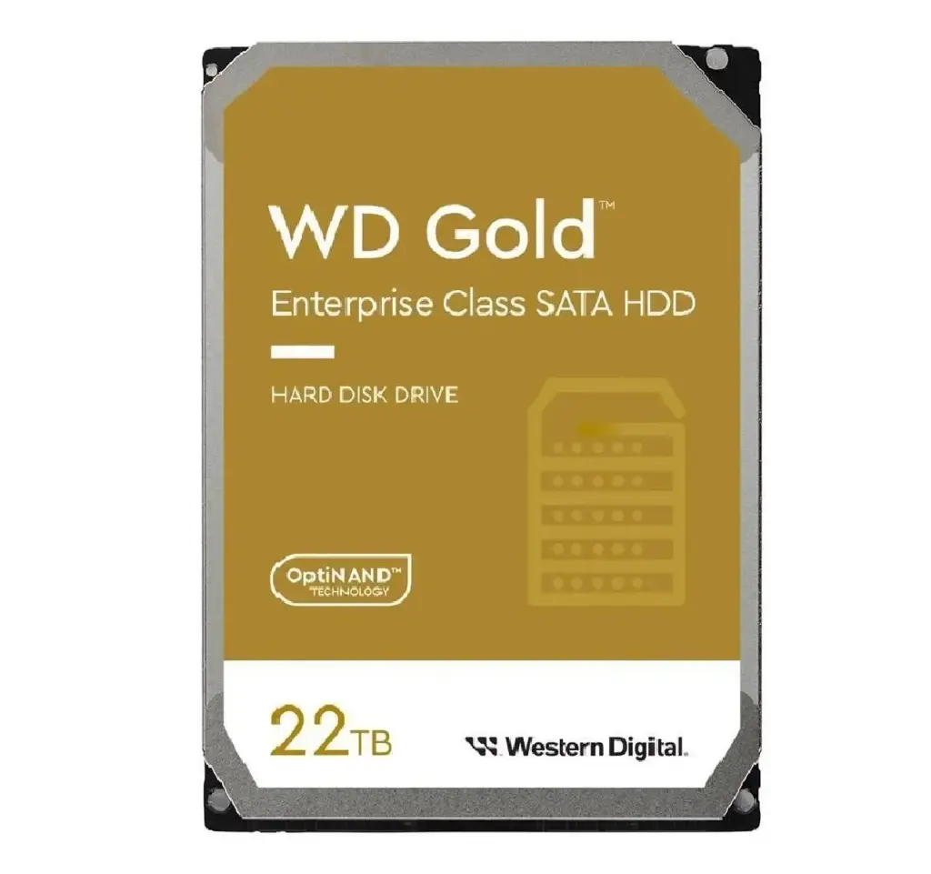 DD WD NUEVO SATA 22TB  3.5" GOLD WD221KRYZ 11M DE GARANTIA