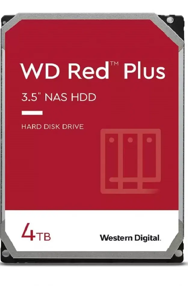 DD WD NUEVO NAS 4TB RED PLUS WD40EFPX 11M DE GARANTIA
