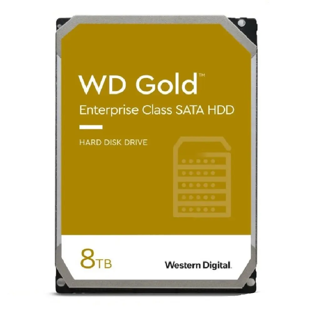 DD WD NUEVO SATA 8TB 3.5" GOLD WD8005FRYZ 11M DE GARANTIA