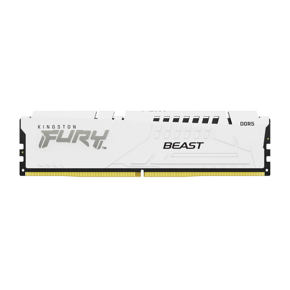 RAM KINGSTON FURY BEAST DDR5 16GB 5200 BLANCO KF552C40BW-16 1AÑO DE GARANTIA