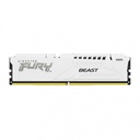 RAM KINGSTON FURY BEAST DDR5 16GB 5200 BLANCO KF552C40BW-16 1AÑO DE GARANTIA