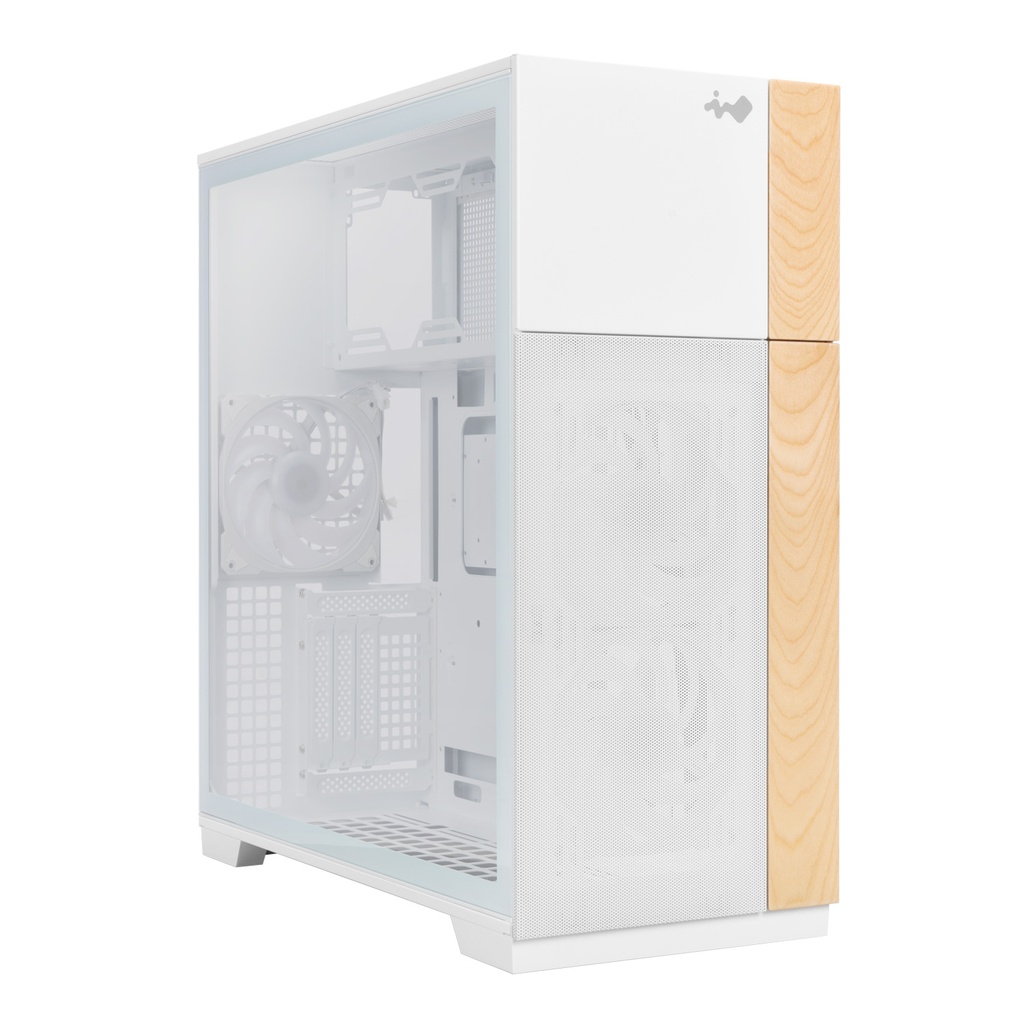 GABINETE INWIN F5 BLANCO MATX S/FUENTE CRISTAL 3VENT AN140P RGB IW-CS-F5WHI-3AN140P 11M DE GARANTIA