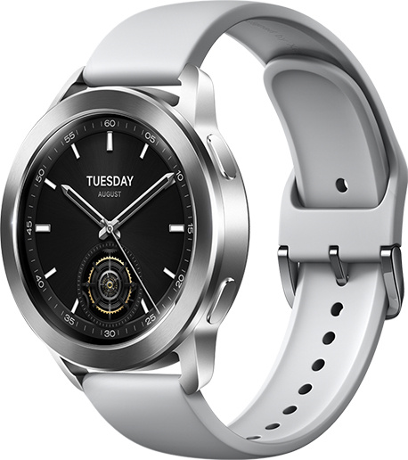 SMART WATCH XIAOMI S3 PLATA BLUETOOTH TOUCH RESISTENTE AL AGUA BHR7873GL 11M DE GARANTIA
