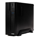 GABINETE NACEB EVOTEC VALENCIA SLIM NEGRO MATX 600W METAL CON FUENTE EV-1022 1M DE GARANTIA