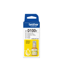 TINTA BROTHER BTD100Y AMARILLO COM/T930DW/T830DW/T730DW/T530DW/T430W/T230 SIN GARANTIA