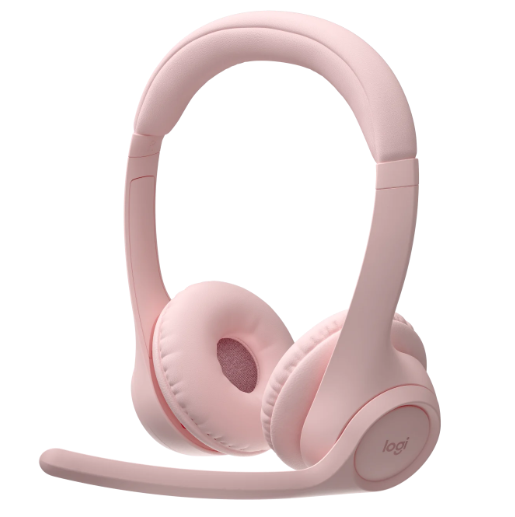 DIADEMA LOGITECH ZONE 300 BLUETOOTH USB-C ROSA 981-001411 11M DE GARANTIA