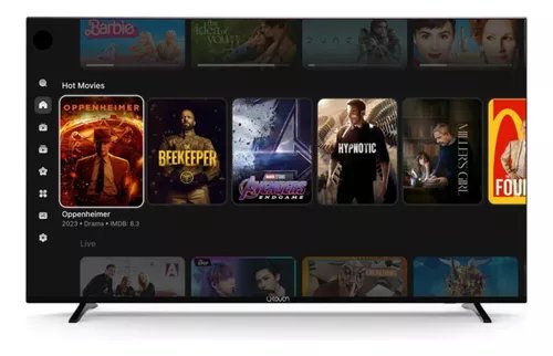SMART TV QTOUCH QW40DYH 40" FHD WIFI 3HDMI 2USB QW40DYH 1AÑO DE GARANTIA