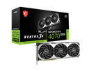 TVIDEO MSI RTX 4070 SUPER VENTUS 3X 12GB 192BIT GDDR6X DP HDMI RTX 4070 SUPER 12G VENTUS 3X OC 12M DE GARANTIA