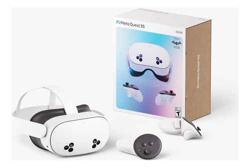 KIT OCULUS QUEST 3S 256GB / BATMAN ARKHAM SHADOW 1832 X 1920 BLANCO TOUCH PLUS CONTROLES INC/FUNDA CASE 1000209-01-BDL 11M DE GARANTIA