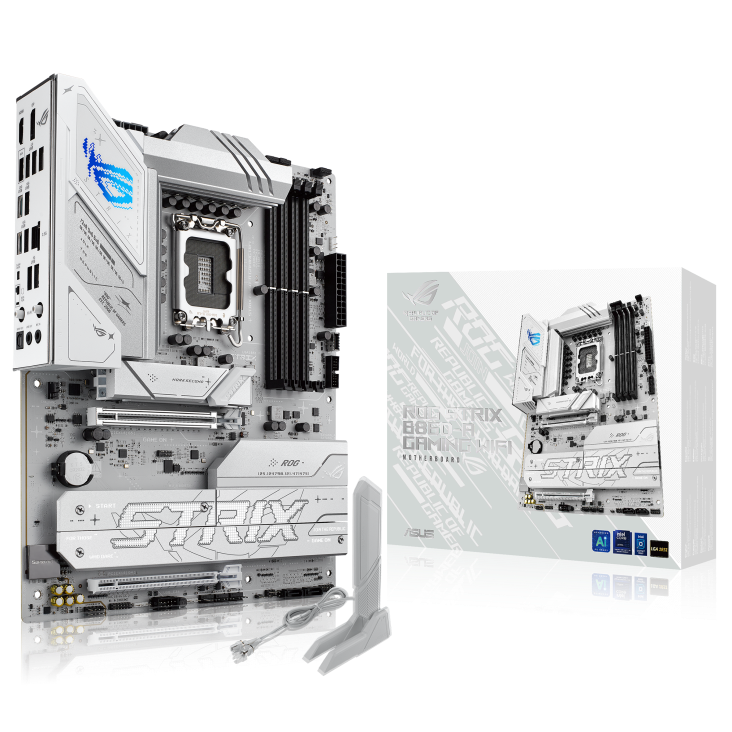 MOTHER INTEL B860-A WIFI ASUS ROG STRIX GAMING LGA1851 4xDDR5 256GB ATX 90MB1JI0-M0EAY0 12M DE GARANTIA