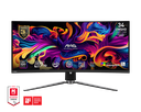 MONITOR MSI 34" 34ZCQP .03MS 175HZ UWQHD CURVO DP HDMI NEGRO MAG 341CQP QD-OLED 12M DE GARANTIA