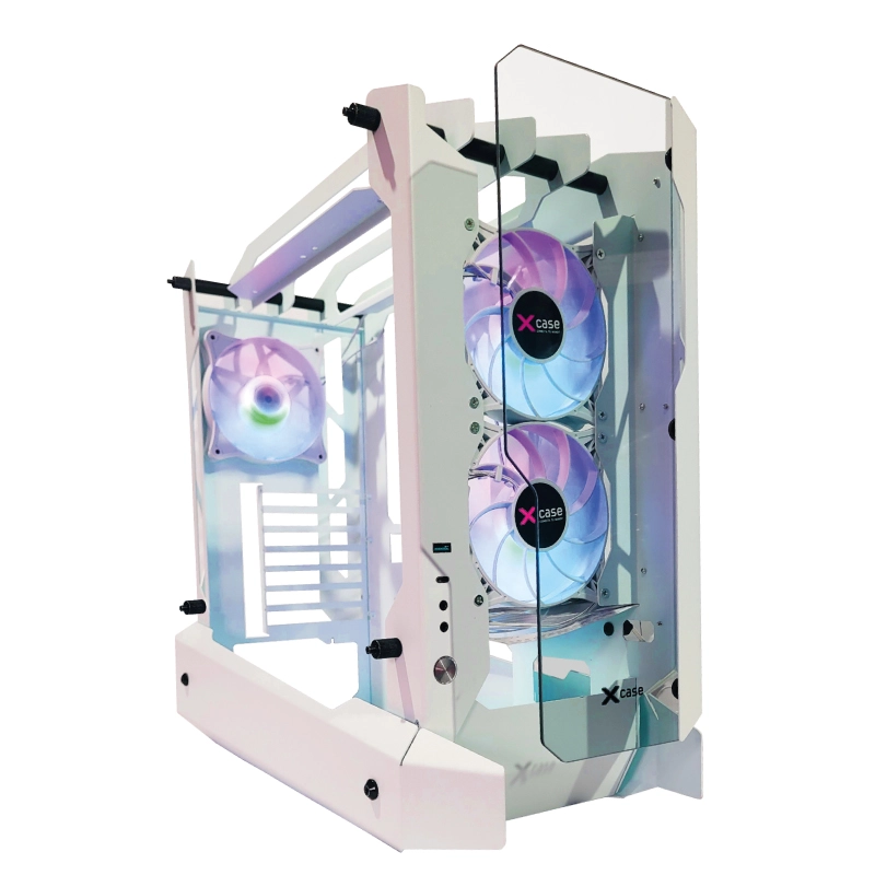 GABINETE XCASE FREEZER RGB BLANCO CRISTAL M-ATX 3VENT GGFREE3TO-B 11M DE GARANTIA