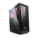 GABINETE XCASE ZEUS RGB NEGRO CRISTAL M-ATX 3VENT GGZEUS3TO-N 11M DE GARANTIA
