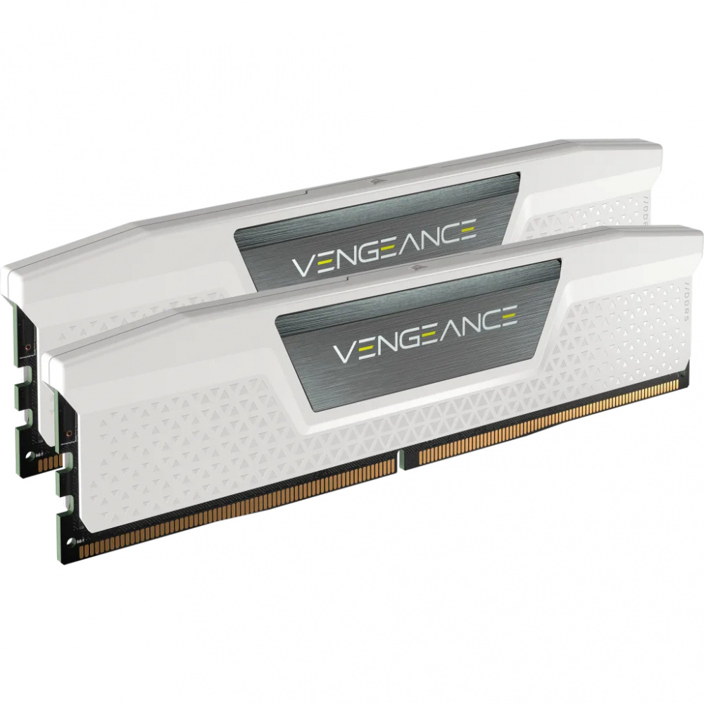 RAM CORSAIR DDR5 VENGEANCE 2X16 32GB 6400 BLANCO CMK32GX5M2B6400C32W 11M DE GARANTIA