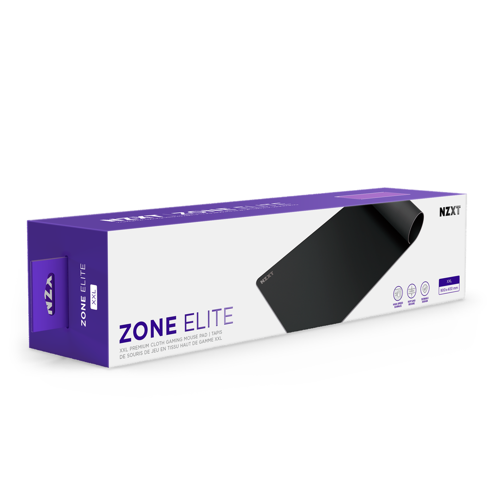 MOUSEPAD NZXT ZONE ELITE XXL NEGRO TELA 95X95X410MM MM-2XLPR-BK SIN GARANTIA