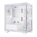 GABINETE BALAM RUSH TANK PERFORM 3600 BLANCO M-ATX 4VENT ARGB USB-3.0 CRISTAL S/FUENTE BR-941648 11M DE GARANTIA