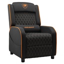 SILLON COUGAR RANGER ONE BLACK/ORANGE ERGONOMICO 3MRAOORB.0001 SIN GARANTIA