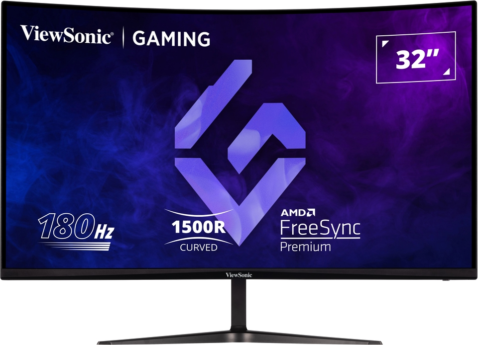 MONITOR 32 VIEWSONIC CURVO VX3218-PC-MHD 1MS 180HZ FULL HD VA HDMI DP GARANTIA CON FABRICANTE