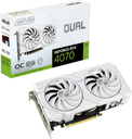 TVIDEO ASUS DUAL GEFORCE RTX4070 EVO EDICION WHITE 12GB GDRR6X  4.0 HDMI DP 90YV0J17-M0AA00 1AÑO DE GARANTIA