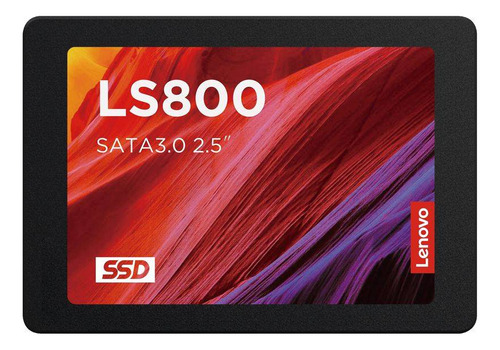 SSD LENOVO LS800 480GB 2.5 NEGRO 520MB/S 5SD1N53074 12M DE GARANTIA