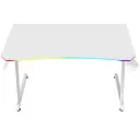 ESCRITORIO GAMER BALAM RUSH ERGONOMICO OLYMPUS SPOT GLOW PRO MRX8000 BLANCO ESTRUCTURA Z 120X60CM SOPORTA HASTA 100 KG BR-941389 06M DE GARANTIA