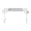 ESCRITORIO GAMER BALAM RUSH ERGONOMICO OLYMPUS SPOT GLOW MRX6000 BLANCO ESTRUCTURA Z 140X60CM SOPORTA HASTA 100 KG BR-941402 06M DE GARANTIA