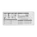 MOUSEPAD ACTECK VIBE FLOW TOOLS MT494H TELA GOMA 80X35CM HERRAMIENTAS ADVANCED BLANCO AC-941082 SIN GARANTIA