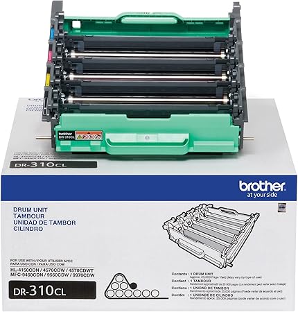 TAMBOR BROTHER DR310CL NEGRO 25000 PAGINAS MFC-9460CDN, MFC-9560CDW,MFC-9970CDW SIN GRANTIA
