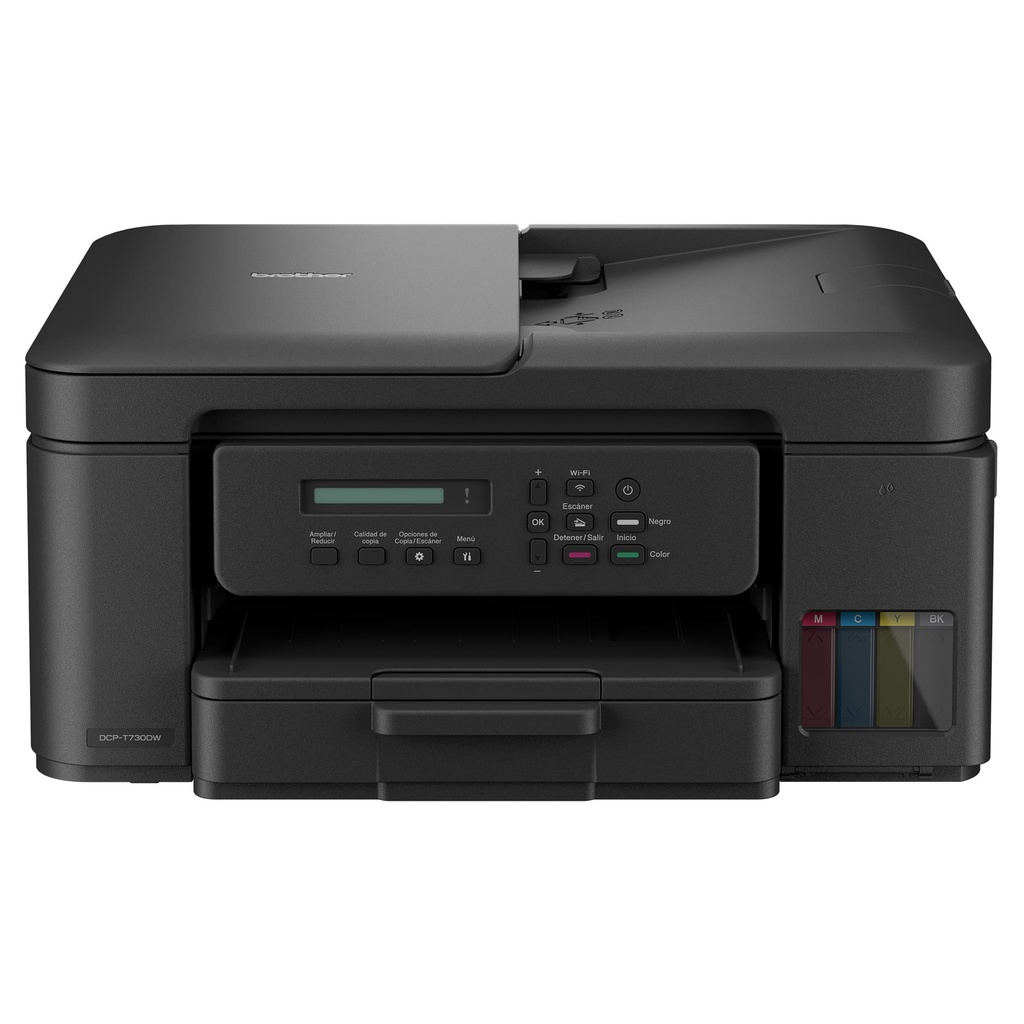 MULTIFUNCIONAL BROTHER INKBENEFIT TANK DCPT730DW DUPLLEX USB 27PPM WIN/MAC DCP-T730DW GARANTIA CON EL FABRICANTE