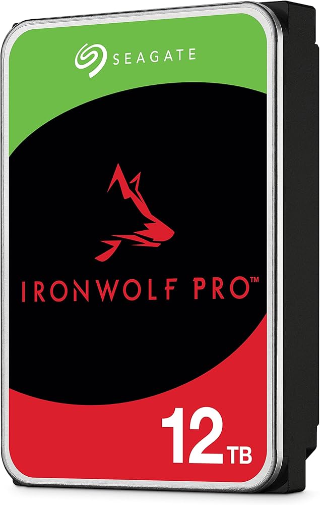 DD SEAGATE NUEVO 12TB 3.5" IRONWOLF PRO ST12000NT001 11M DE GARANTIA