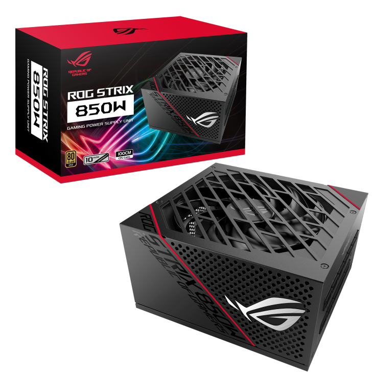 FUENTE ASUS ROG STRIX 850W 80PLUS GOLD GAMING ATX ROG-STRIX-850G 90YE00A3-BMAA00 1AÑO DE GARANTIA