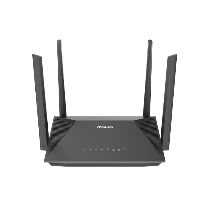 ROUTER ASUS RT-AX52 WIFI 6 AX1800 1800MBPS 2.4/5 GHZ VPN AIMESH  RT-AX52 3M DE GARANTIA