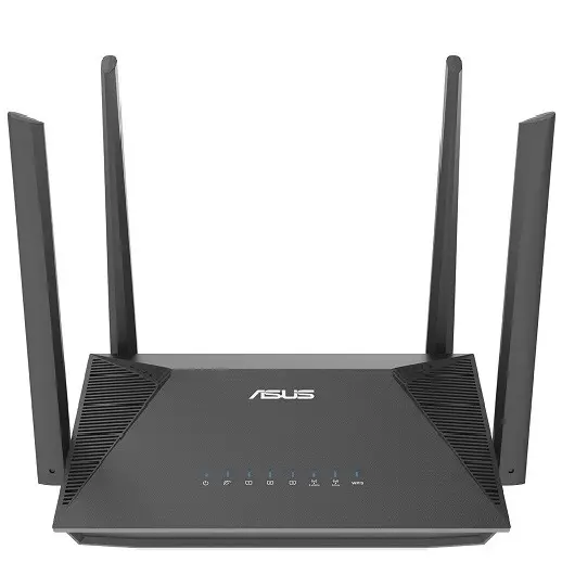 ROUTER ASUS RT-AX52 WIFI 6 AX1800 1800MBPS 2.4/5 GHZ VPN AIMESH  RT-AX52 3M DE GARANTIA
