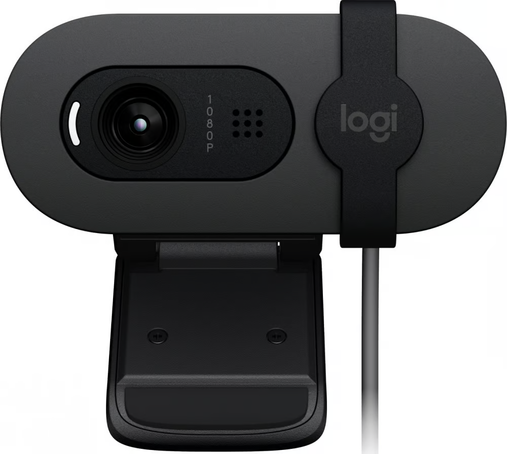 WEBCAM LOGITECH BRIO 100 960-001586 GRAFITO  11M DE GARANTIA