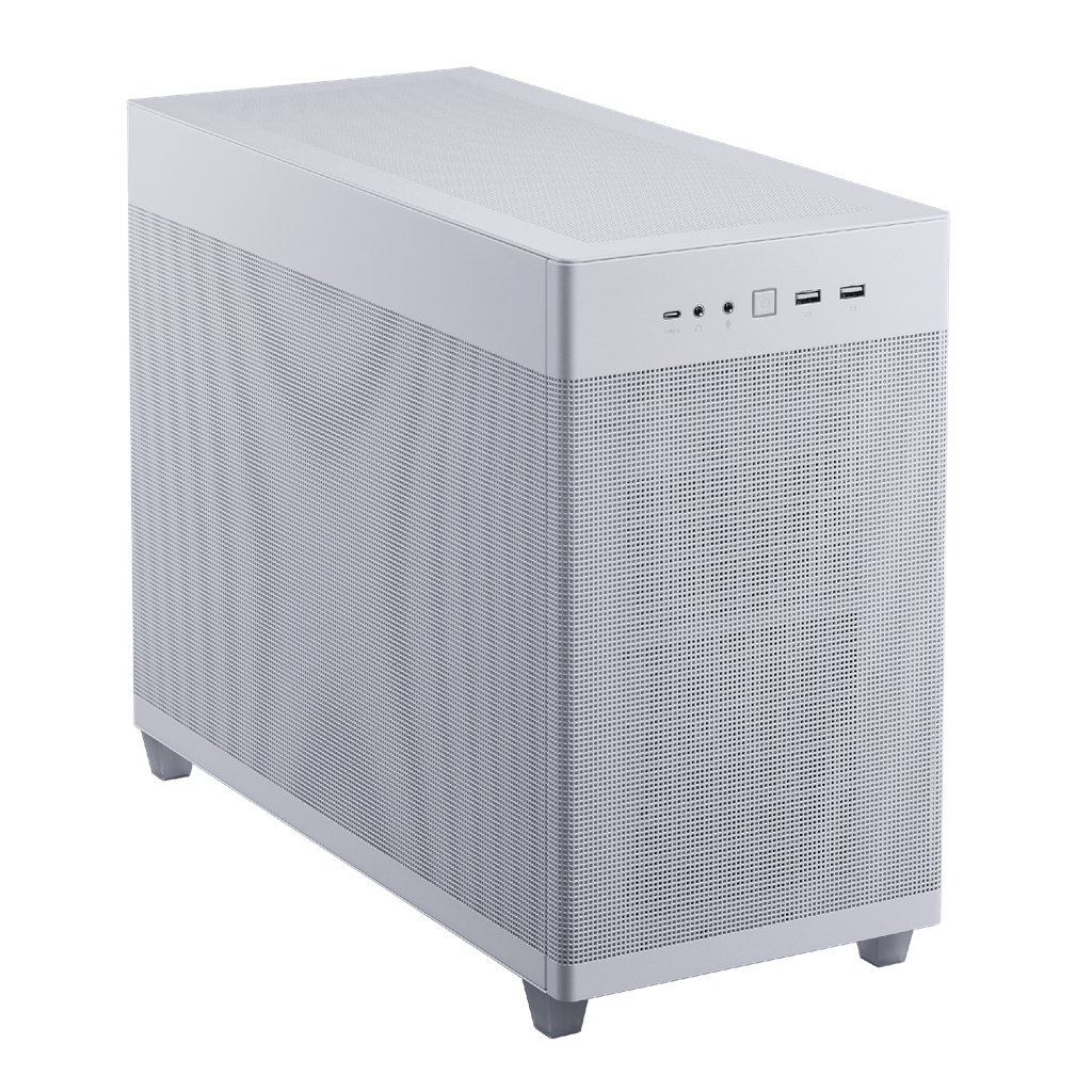 GABINETE ASUS PRIME AP201 MICRO ATX CASE ATX QUASI-FILTER MESH BLANCO 90DC00G3-B38000 SIN GARANTIA