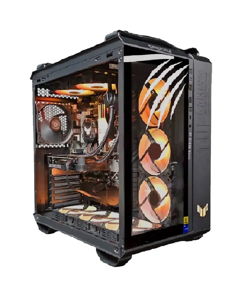 PC GAMER GRIZZLY ASUS EDITION INTEL CORE I7 12700F 4.9GHZ  RTX4060 32GB NVME 1TB WIFI BT PG-INTEL078 12M DE GARANTIA