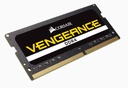 RAM CORSAIR VENGEANCE SODDR4 16GB 3200 NEGRO CMSX16GX4M1A3200C22 12M DE GARANTIA
