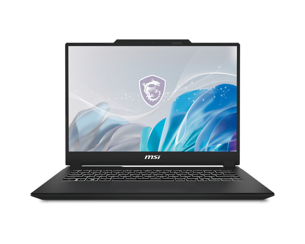 LAPTOP MSI CREATOR M14 CORE I7 13620H 2TB SSD 32GB DDR5 RTX 4060 14" 2.8K TEC/ING W11H GRIS CREATOR M14 A13VF-081US 1AÑO DE GARANTIA