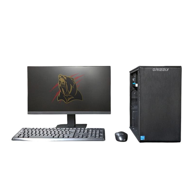 PC GRIZZLY INTEL PENTIUM GOLD G6405 4.1GHZ 16GB MONITOR 22" KIT 2 EN 1 WIFI PG-INTEL081 GARANTIA 1 AÑO