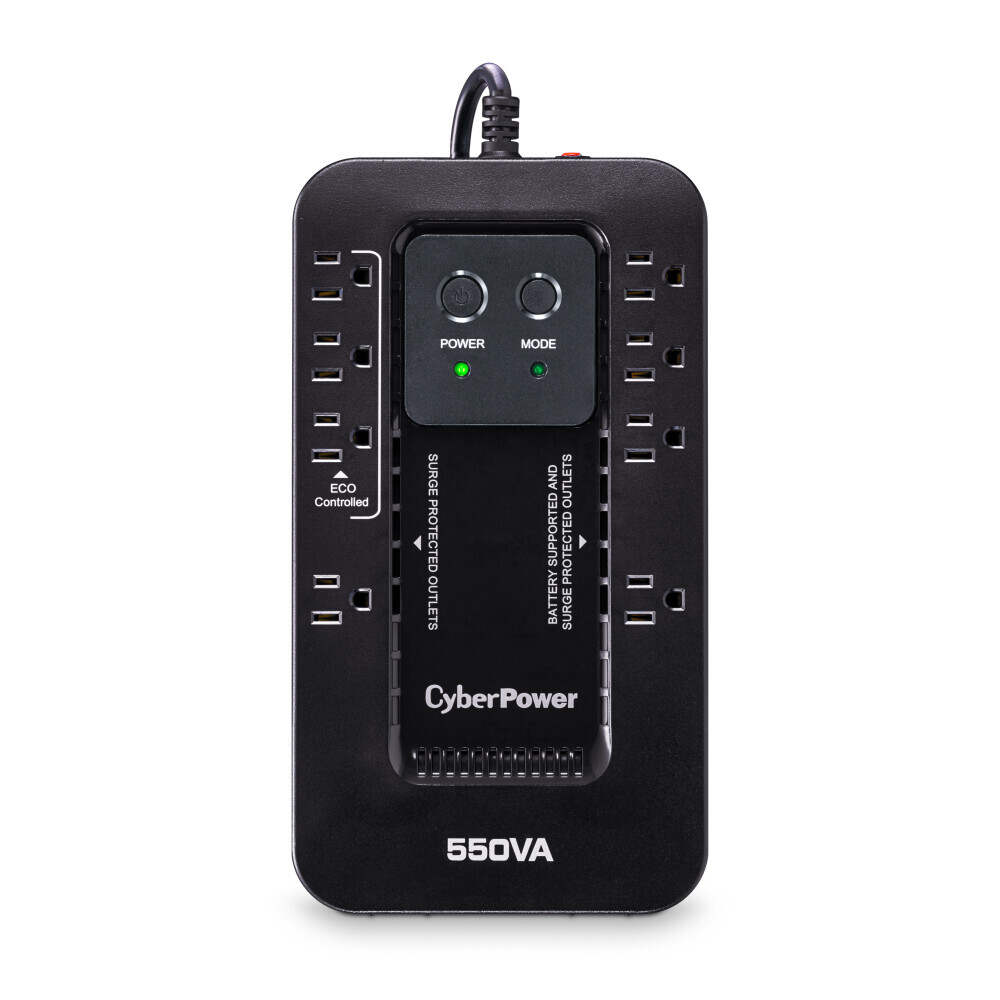 NOBREAK 550VA 330W CYBERPOWER EC550G 8C 12M DE GARANTIA