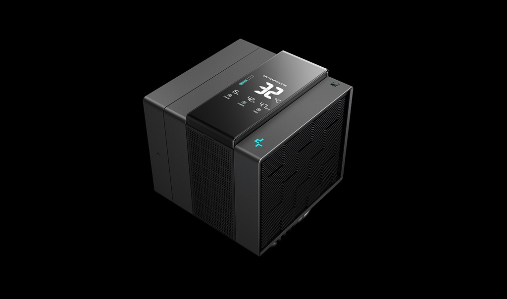 DISIPADOR DEEPCOOL ASSASSIN IV VC VISION NEGRO LGA1700/AM5 R-ASN4-BKNVMD-G 11M DE GARANTIA