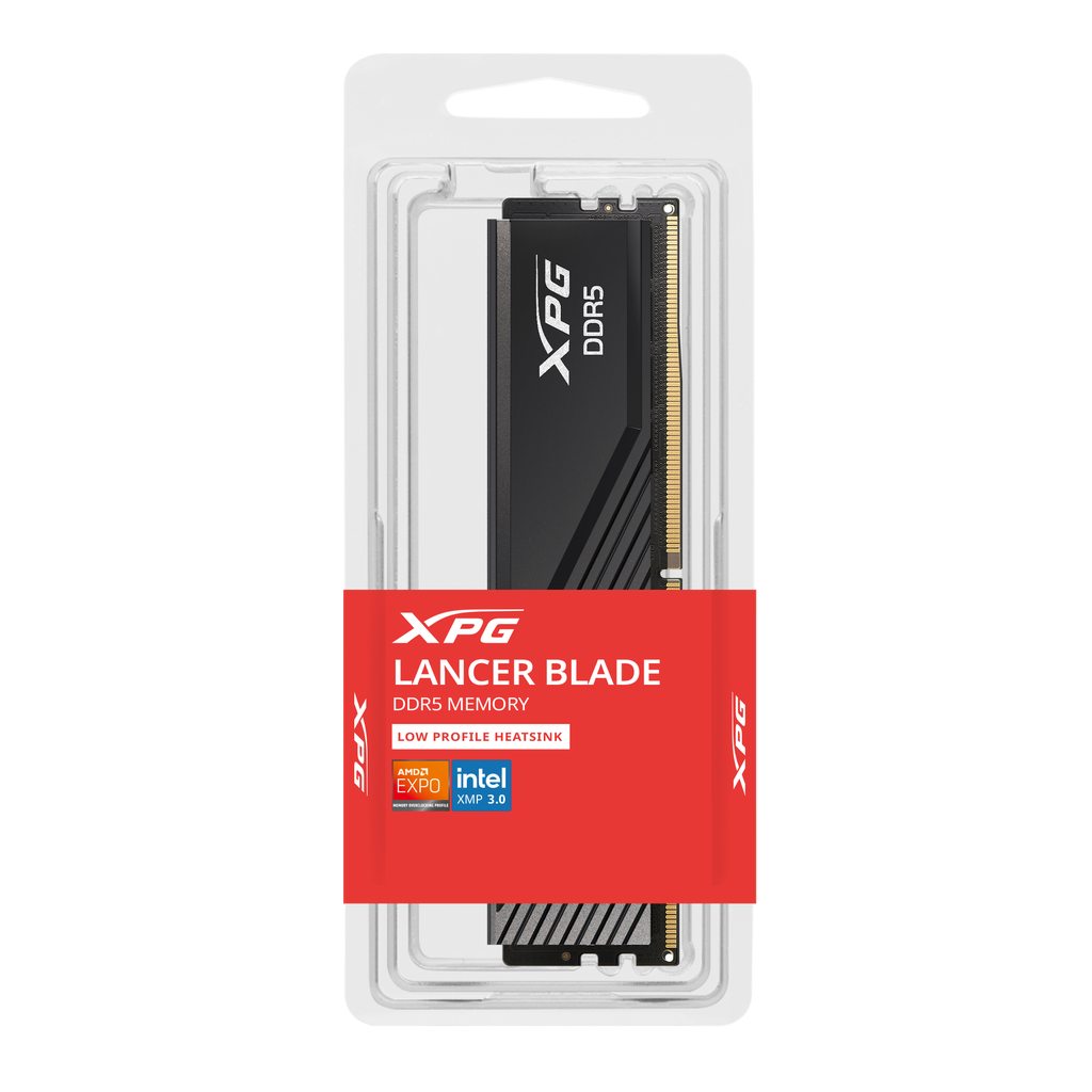 RAM ADATA LANCER BLADE DDR5 32GB 5600 NEGRO AX5U5600C4632G-SLABBK 11M DE GARANTIA