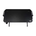 ESCRITORIO GAMER NACEB ERGONOMICO NEGRO 130X60CM SOPORTA HASTA 70 KG NA-0628 6M DE GARANTIA