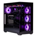 GABINETE NACEB NEBULA GAMER M-ATX ARGB 4VENT S/FUENTE CRISTAL NEGRO NA-0637N 11M DE GARANTIA