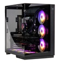 GABINETE NACEB IRIS GAMER M-ATX ARGB 4VENT S/FUENTE CRISTAL NEGRO NA-0639 11M DE GARANTIA
