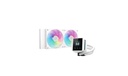 ENFRIAMIENTO DEEPCOOL MYSTIQUE 240 LX240 BLANCO ARGB AM5/LGA1700 PANTALLA LCD TFT R-LX240-WHDSNMCP-G-1 12M DE GARANTIA