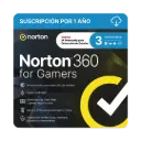LICENCIA ANTIVIRUS NORTON 360 FOR GAMERS PERSONAL 3 DISPOSITIVOS 21436975  SIN GARANTIA