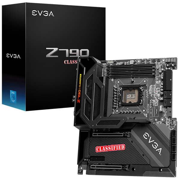 MB EVGA Z790 CLASSIFIED INTEL DDR5 128GB EATX 121-RL-E798-KR 6M DE GARANTIA