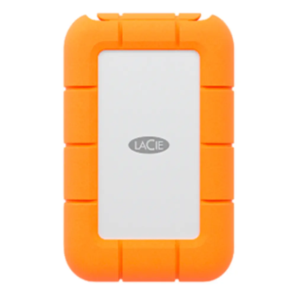 DD EXTERNO LACIE RUGGED MINI 1TB USB 3.0 NARANJA PLATA LAC301558 11M GARANTIA
